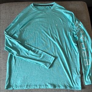 Spyder Men's Aqua Long Sleeve Shirt